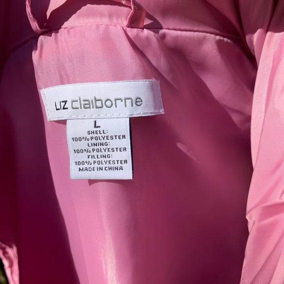 5 for $30.  Liz Claiborne Dusty Rose Puffer Vest - Picture 14 of 14